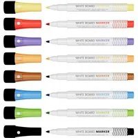 ALLboards Whiteboard Marker Dünn-spitzige Whiteboardmarker-Set ALLboards, (8-tlg)