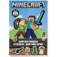 Minecraft: Superstarker Sticker- und Malspaß / Panini, über 600 Sticker!