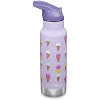 Klean Kanteen Trinkflasche KleanEdelstahl Isolierflasche Kid Classic 355ml Flip Cap Ice Cream