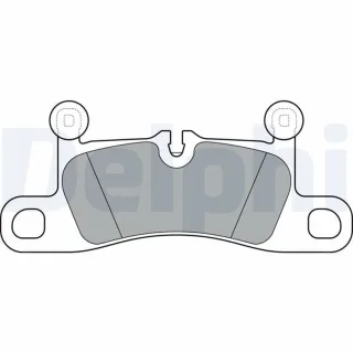 Delphi Bremsbel?ge hinten Porsche 718 911 Boxster Cayenne