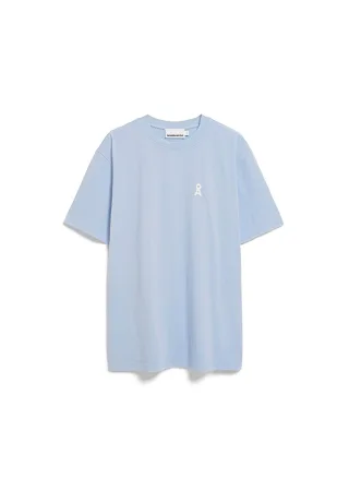 Armedangels - MAARKOS GMT DYE BIKE T-SHIRT wedgewood washed - Gr. - M