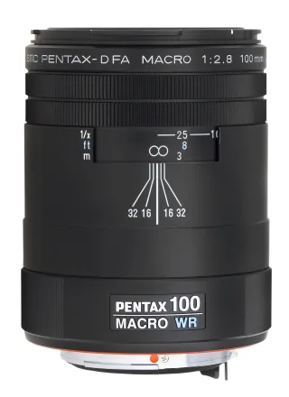Pentax smc D-FA 100mm 1:28 Makro WR schwarz
