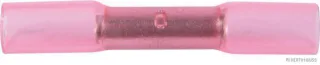 HERTH&BUSS Quetschverbinder, 0,5 - 1,5 mm², DIN 46234, Crimpseal II, Stoßverbinder rot - 50252552