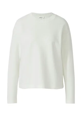 s.Oliver - Sweatshirt creme - Gr. - 48