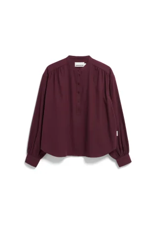 Armedangels - EFINARAA BRUSHED dark cranberry - Gr. - L