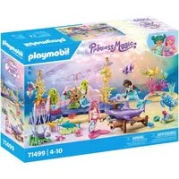 Playmobil® Unterwasser-Tierpflege der Meeresbewohner (71499) Konstruktions-Spielset, (114 St), Playmobil Princess Magic, Made in Germany