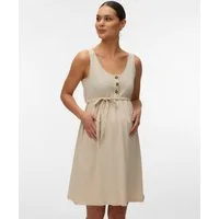 Mamalicious Umstandskleid MLEVI LIA SL JRS ABK DRESS 2F NOOS Baumwolle, regular fit