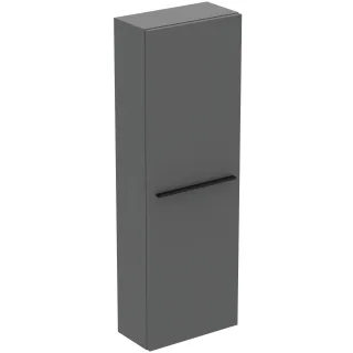 Ideal Standard Halb-Hochschrank i.life S 1 Tür 400x210x1200mm Quarzgrau matt, T5289NG T5289NG