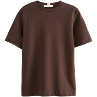 Next T-Shirt Schweres T-Shirt mit Rundhalsausschnitt (1-tlg)