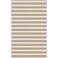 Rollo Doppelrollo Sandbraun 140x230 cm Stoffbreite 135,9 cm Polyester, vidaXL