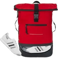 ELEPHANT Freizeitrucksack Time Bag aus Plane mit Bodenfach, Rucksack Laptoprucksack Daypack wasserabweisend + Trinkflasche