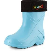 Ladeheid Kinder federleichte EVA Thermo Regenschuhe gefüttert LA-763 Gummistiefel