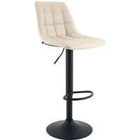 CLP Barhocker Mapun (1er), höhenverstellbar, Bodenschoner