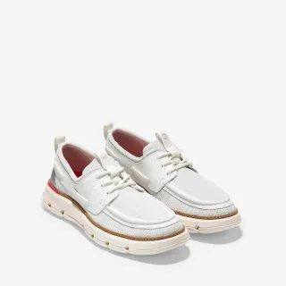 Cole Haan 4.ZeroGrand Regatta Nylon Herren Blanc de Blanc Bootsschuhe