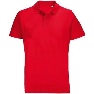 SOLS Unisex-Erwachsene Pulse Pique Poloshirt (Rot)