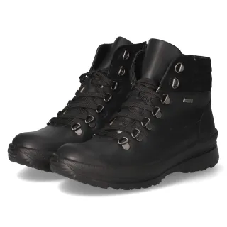 Beliana Schnürstiefeletten  Schwarz - Gr. 39 -  Textil