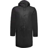 Rains Regenjacke Long Jacket W3 Unisex Erwachsene Regenmantel, Kapuze, Jacket, Anorak, Regenbekleidung