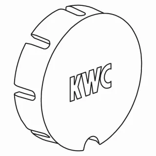 KWC Abdeckkappe Kst Therm, chromeline,636250 636250