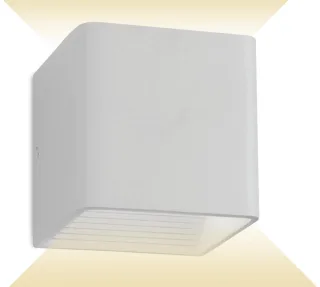 V-TAC LED-Wand Leuchte VT-759(7088), EEK: F, 6 W, 660 lm, 4000 K, weiß