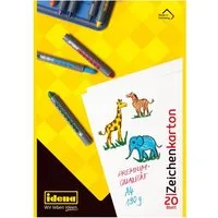 Idena Zeichenkasten Idena Zeichenkarton 20 Blatt DIN A4 190 g/m² FSC-Mix