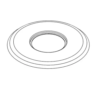 KWC Rosette G1/2xRD 50x5,195.12 Z 03 195.12 Z 03