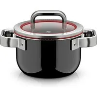 WMF Kochtopf Fusiontec Function Pro, Glas, Edelstahl (1-tlg), integrierte Siebfunktion, spülmaschinengeeignet, Made in Germany