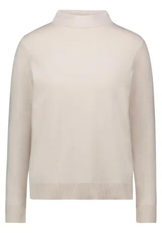 Betty Barclay - Basic-Strickpullover beige - Gr. - 46