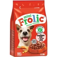 Frolic FROLIC™ Mini Beutel Rind 1,5kg, Trockenfutter für: Hunde