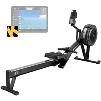 PASYOU Rudergerät Rudergerät für zu Hause, mit Bluetooth Funktion, 150KG Belastung, mit Hintergrundbeleuchtem Bluetooth-Display
