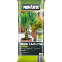 Primaster Pflanzerde Primaster Palmen- & Gräsererde torffrei 40 L, Torffrei