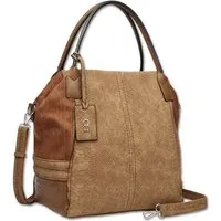 COLLEZIONE ALESSANDRO Schultertasche Maxim, mit langen Henkeln und zusätzlichem Trageriemen