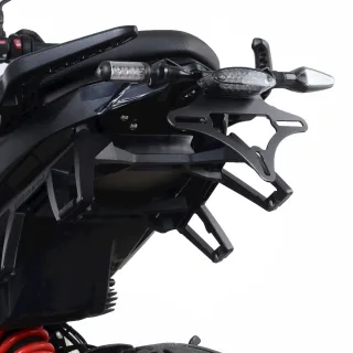 R&amp;G Kennzeichenhalter Heckumbau BMW F 900 R / XR Bj.2020-2024 eintragungsfrei zulässig