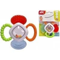 ABC Greifling Baby Babywelt Beißring rasselnde Beißhilfe 104010167