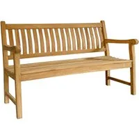 dasmöbelwerk Gartenbank Gartenbank David Sitzbank Holzbank Gartenmöbel 180x80x92cm Teakholz