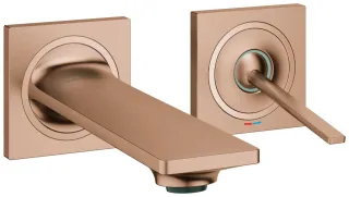 GROHE 2-Loch Waschtischarmatur Unterputz Allure 19309_2 FMS Ausl. 154mm warm sunset gebürstet, 19309 19309DL2