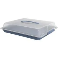 ROTHO Kuchentransportbox Rotho Partybutler JOHN large horizon blau, Kunststoff
