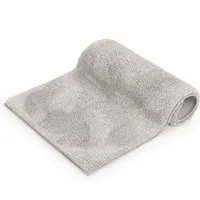 Blumtal Badematte rutschfester und weicher Badezimmerteppich, rutschsicher, strapazierfähig, waschbar, Polyester, Rechteckig, 1, Badvorleger in 50x80 cm - waschbar