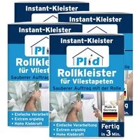 plid Kleisterroller Rollkleister Kleister Tapetenkleister Vliestapetenkleister Tapetenleim (4-St), Kleister, Rollkleister, Tapetenkleister, Vlieskleber, Vlieskleister