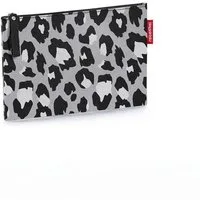 REISENTHEL® Kulturbeutel CASE LEO NERO, Grau, Schwarz, Weiß, Polyester, Wasserabweisend, 24 x 17 cm