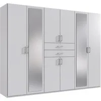 Wimex Kleiderschrank Diver Drehtürenschrank mit Spiegel, 180, 225 o. 270cm breit Bestseller Schlafzimmerschrank wahlweise 3 Innenausstattungen