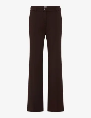 BRAX - Marlenehose mit hohem Bund - Style Maine braun - Gr. - 46