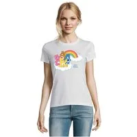 Blondie & Brownie T-Shirt Damen Glücksbärchis Care Bears Hab-Dich-lieb Bärchis Wolkenland Damen Care Bears T-Shirt Hab-dich-lieb Bärchis Wolkenland Retro