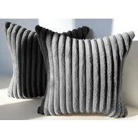 Amilian Kissenbezüge 2er Set - Dekokissenbezug - Kissenhüllen - Zierkissenbezüge, (2 Stück), (40x40 cm) Kissenbezug für Sofa, Dekokissen, Kissen, Zierkissen