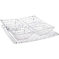 Nachtmann Servierschüssel Nachtmann Bossa Nova Serving Set 5tlg., Glas, (Packung)