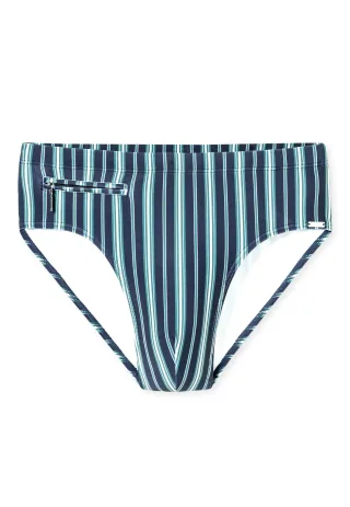 SCHIESSER - Badehose Slip Komfort lime - Gr. - 6