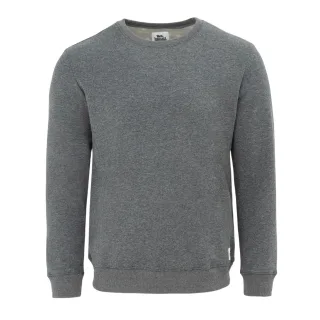 Lonsdale - Sweatshirt für Herren, Rundhalsausschnitt, Regulär, Langärmlig (Dunkelgrau Marl)