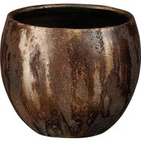 Mica Decorations Übertopf Mica Blumentopf Roelopf rost Terracotta Ø 14 x 13