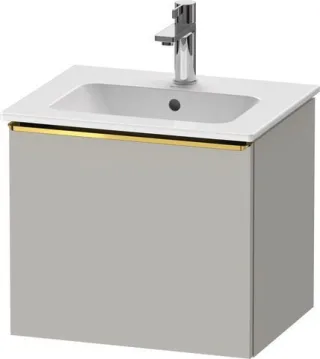 Duravit D-Neo Waschtischunterbau wandhängend Betongrau Matt 510x402x440 mm - DE4260034070000 DE4260034070000