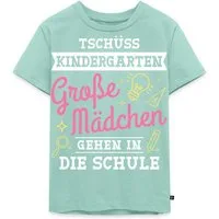 Spreadshirt T-Shirt Große Mädchen Gehen In Die Schule Einschulung Kinder Premium T-Shirt (1-tlg)