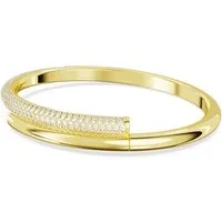 Swarovski Armreif Dextera Gold / Weiß 5674980 S